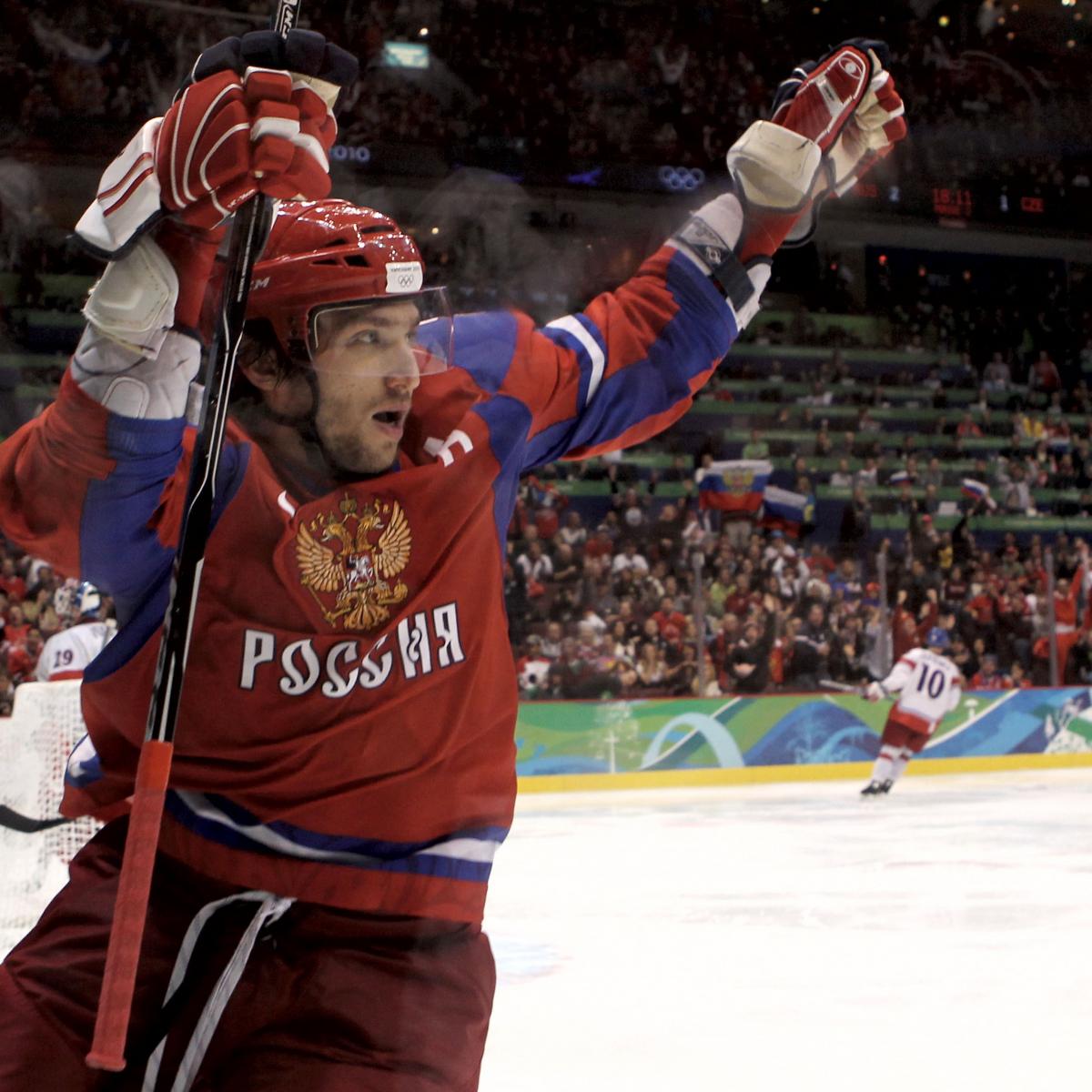 Alex Ovechkin will be the first Russian torch bearer for the 2014