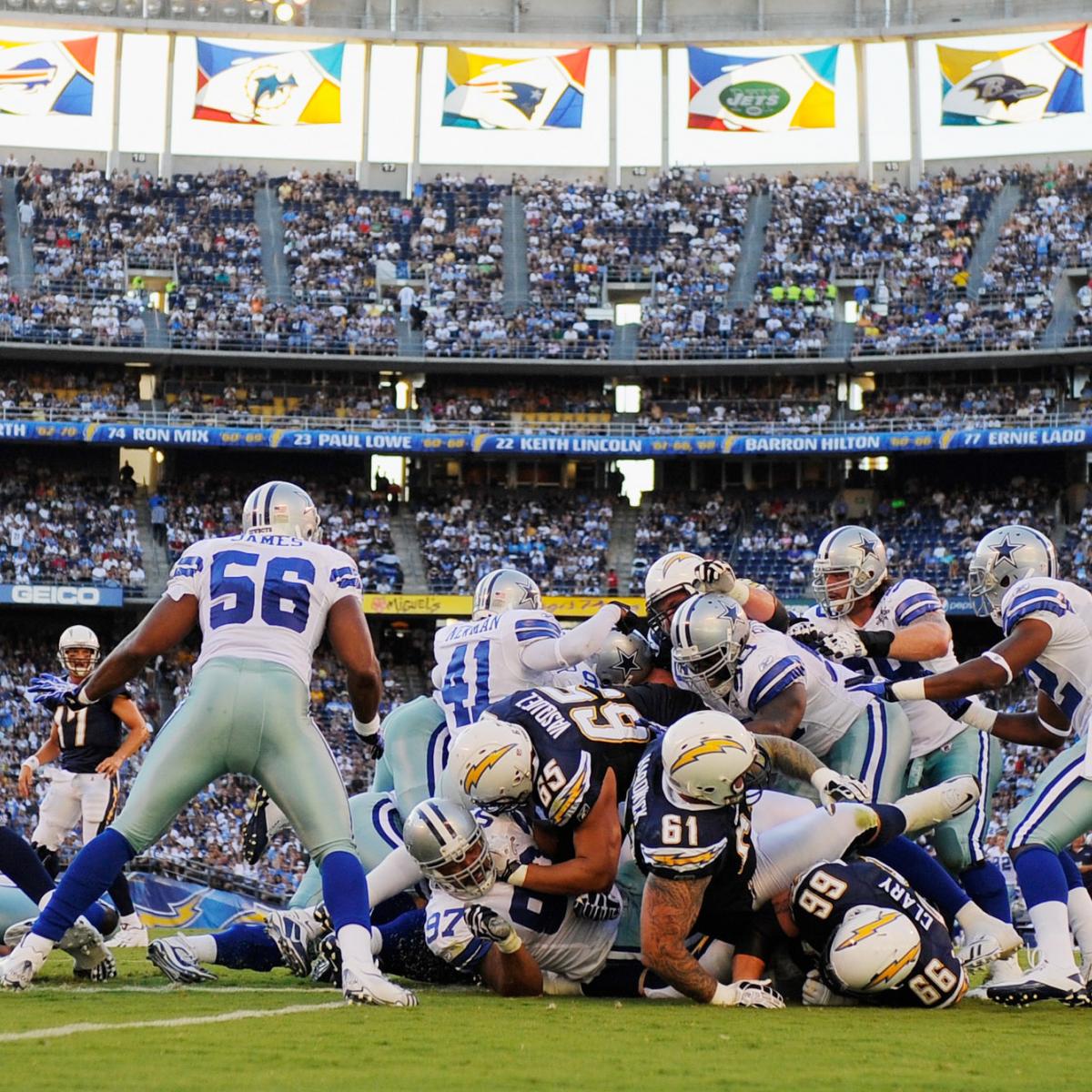5 Reasons Why Dallas Cowboys Should Beat San Diego Chargers News