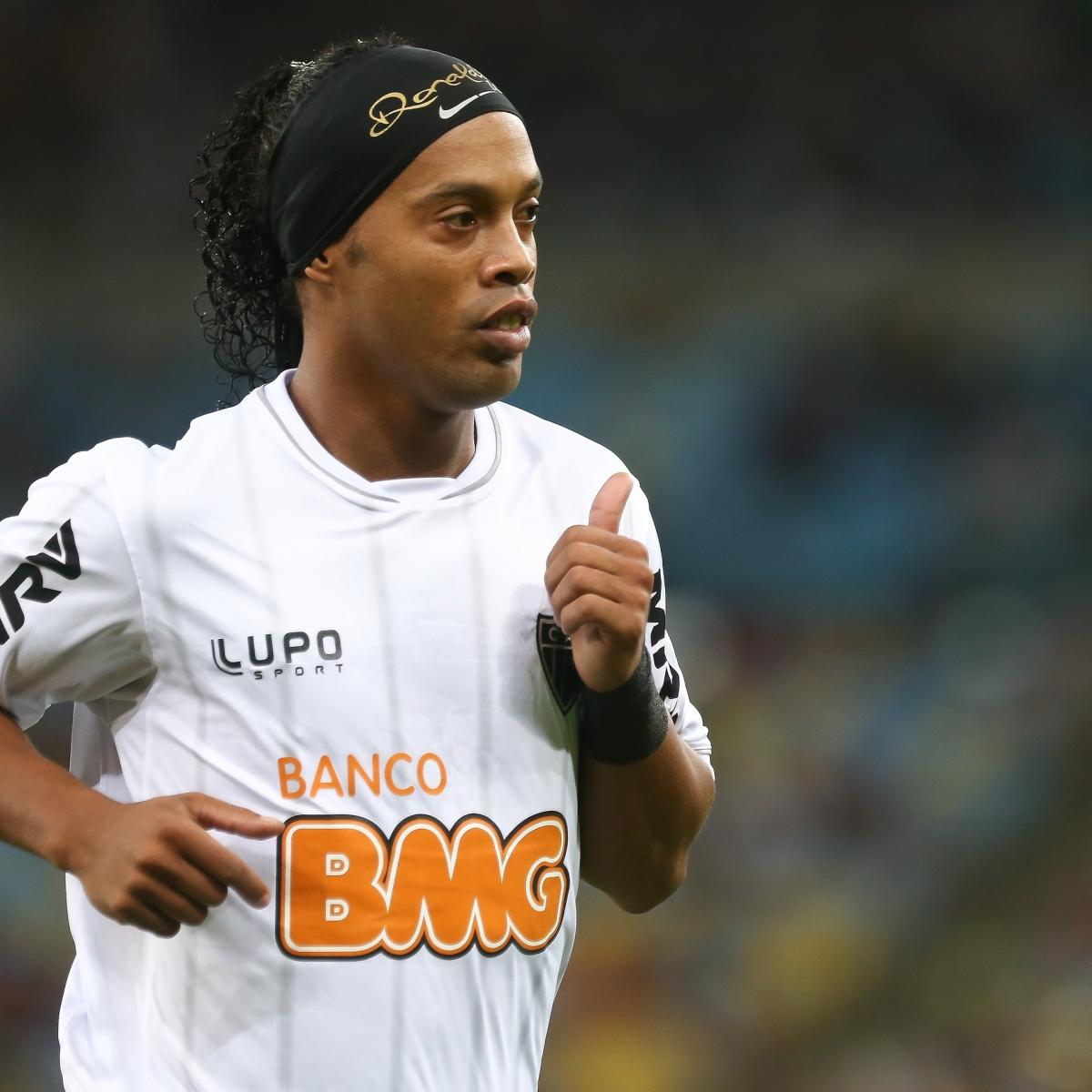 Ronaldinho Injury: Updates on Brazil Star's Thigh, Likely ...