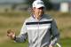 ST ANDREWS, SCOTLAND - SEPTEMBER 28: Peter Uihlein of the USA reacts after putting on thr 17th green during the third round of the Alfred Dunhill Links Championship on The Old Course, at St Andrews on September 28, 2013 in St Andrews, Scotland. (Photo by Warren Little/Getty Images)