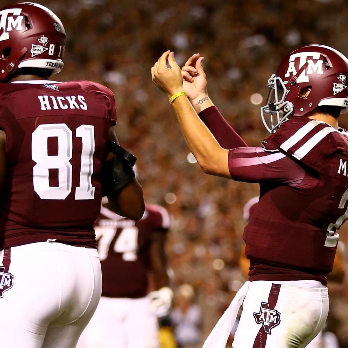 Texas A&M vs. Arkansas Live Game Grades and Analysis for the Aggies