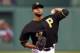 PITTSBURGH, PA - SEPTEMBER 20: Francisco Liriano #47 of the Pittsburgh Pirates pitches in the first inning against the Cincinnati Reds during the game on September 20, 2013 at PNC Park in Pittsburgh, Pennsylvania. (Photo by Justin K. Aller/Getty Images)