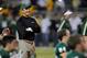 Nov 19, 2011; Waco, TX, USA; Baylor Bears head coach Art Briles prepares his team to face the Oklahoma Sooners at Floyd Casey Stadium. The Bears upset the Sooners 45-38. Mandatory Credit: Jerome Miron-USA TODAY Sports