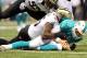 Quarterback Ryan Tannehill (17, right) and the Miami Dolphins are going to have to pick themselves up off the ground quickly.
