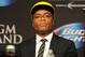 Jul 6, 2013; Las Vegas, NV, USA; Anderson Silva during the post fight press conference at the MGM Grand Garden Arena. Chris Weidman defeated Silva for the Middleweight Chamionship in a TKO in the second round. Mandatory Credit: Jayne Kamin-Oncea-USA TODAY Sports