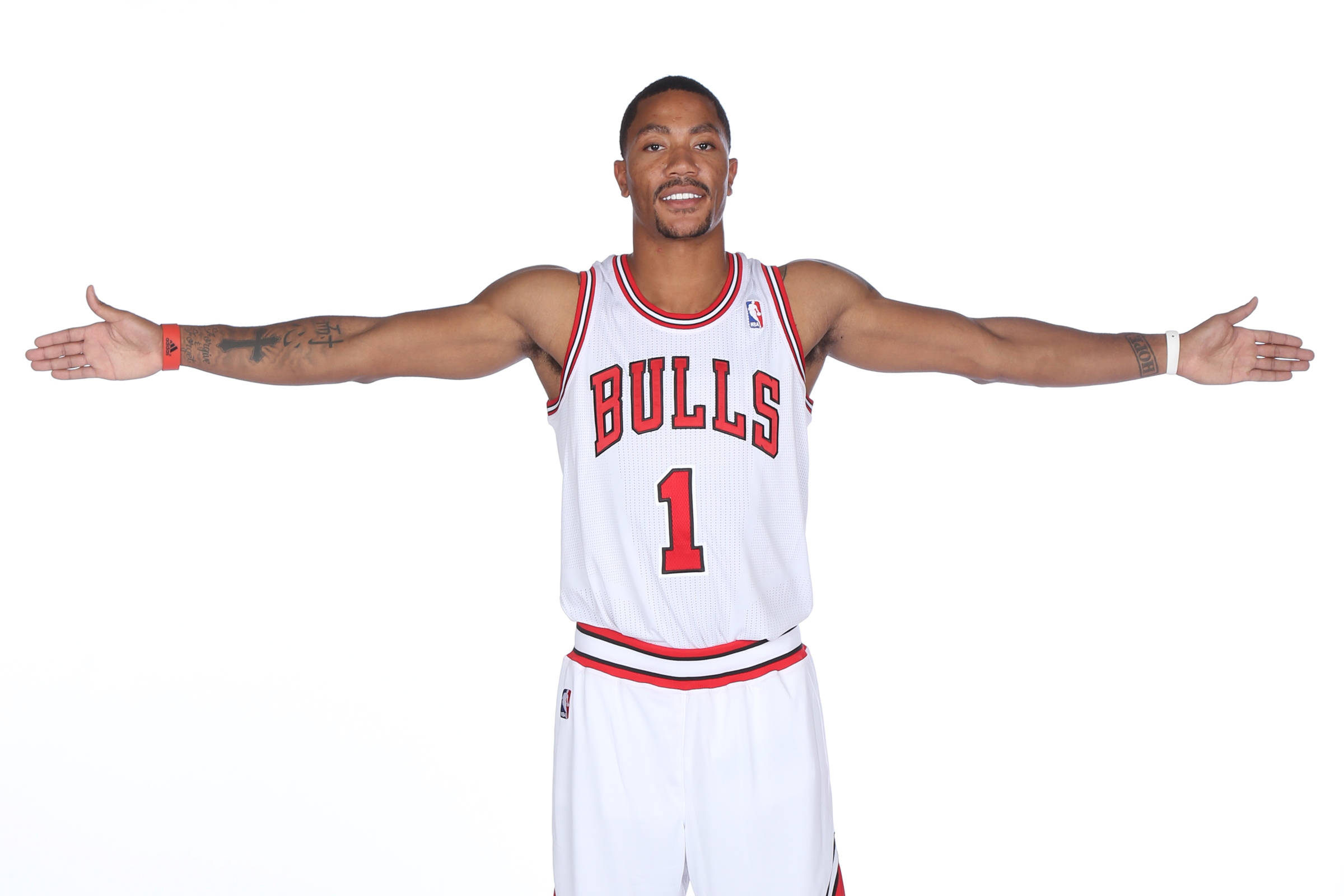 Derrick Rose of the Chicago Bulls poses for a portrait during the News  Photo - Getty Images