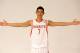 HOUSTON, TX - SEPTEMBER 27: Jeremy Lin #7 of the Houston Rockets poses for a team photographer during Houston Rockets Media Day at the Toyota Center on September 27, 2013 in Houston, Texas. (Photo by Scott Halleran/Getty Images)