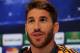 MADRID, SPAIN - OCTOBER 01: Sergio Ramos of Real Madrid attends a joint press conference with Real head coach Carlo Ancelotti ahead of the UEFA Champions League Group B match between Real Madrid and FC Copenhagen at Valdebebas training ground on October 1, 2013 in Madrid, Spain. (Photo by Denis Doyle/Getty Images)