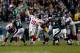 PHILADELPHIA, PA - SEPTEMBER 30: Quarterback Eli Manning #10 of the New York Giants throws a pass against the Philadelphia Eagles during the second half at Lincoln Financial Field on September 30, 2012 in Philadelphia, Pennsylvania. (Photo by Rob Carr/Getty Images)