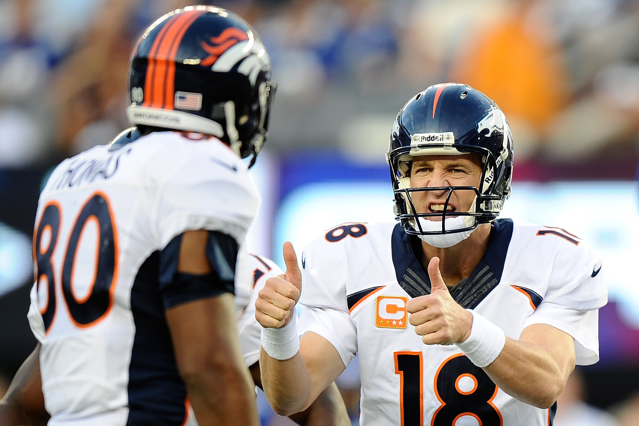 Denver Broncos vs. Dallas Cowboys live: Peyton Manning on, Champ Bailey out