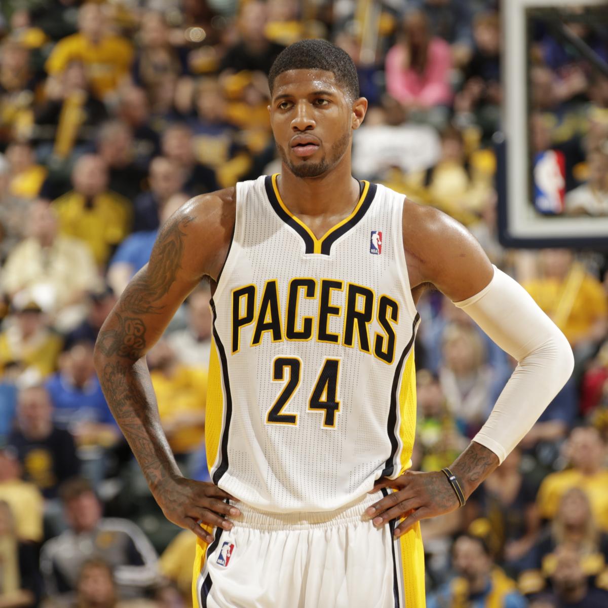 Paul George Has an Idea for How to Improve the NBA 2K14 Cover | Bleacher Report ...