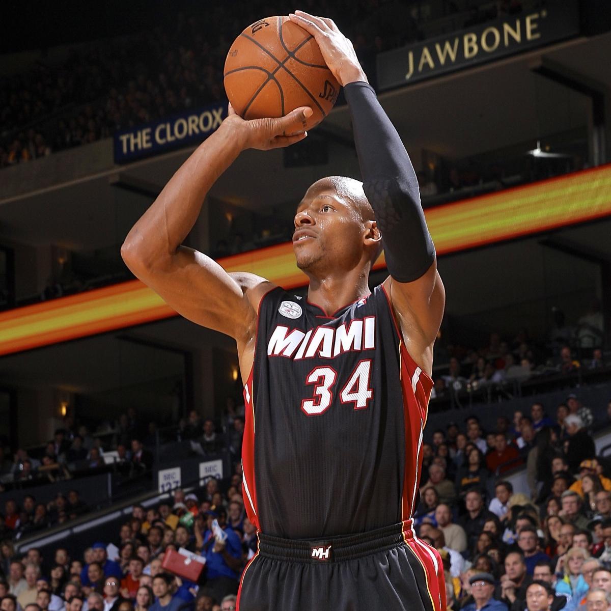 Ray Allen Still Relishing The Shot Slims Down For 2nd