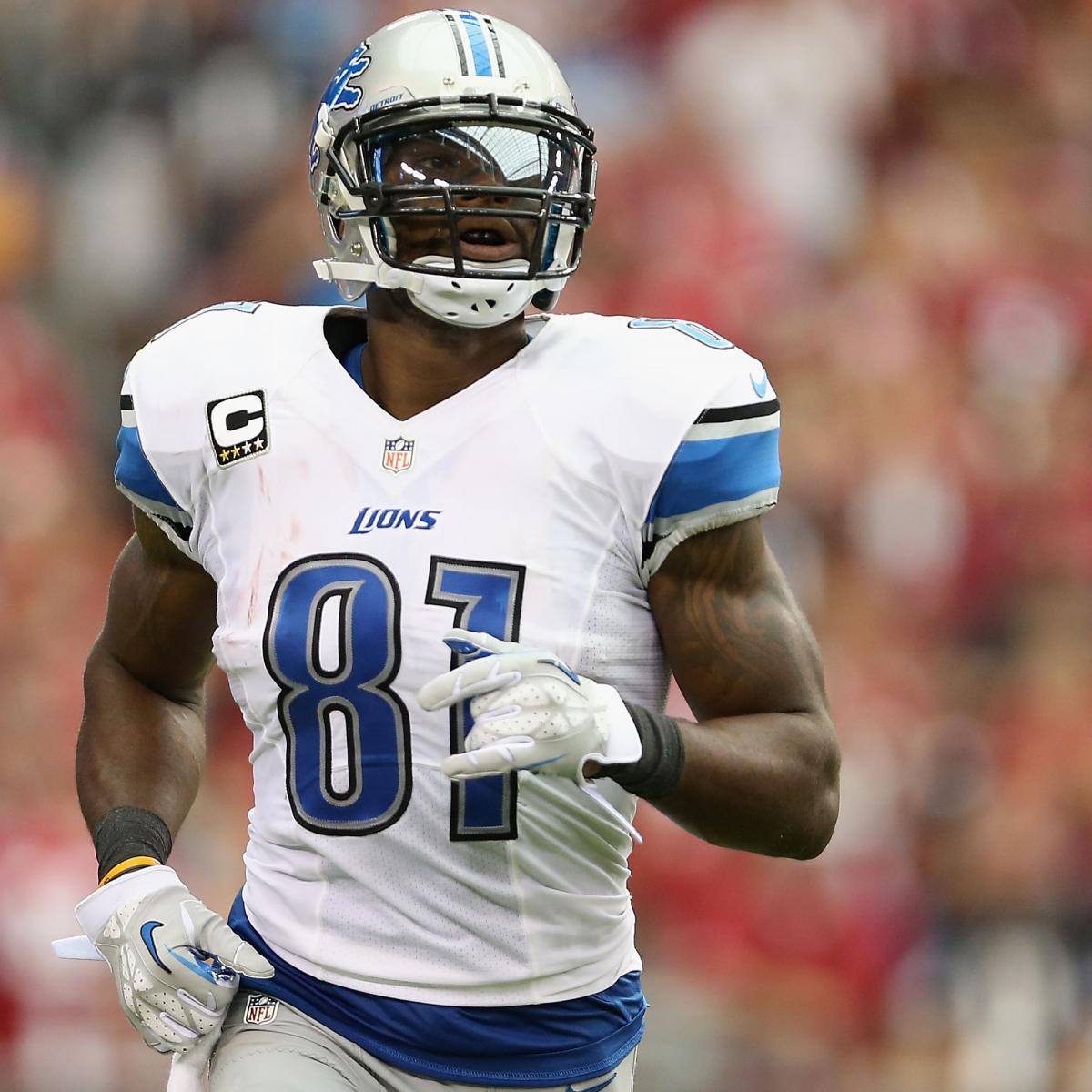 Calvin Johnson Injury: Updates on Lions Star's Knee, Likely Return Date