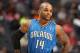 CHARLOTTE, NC - MARCH 27: Jameer Nelson #14 of the Orlando Magic looks on during the game against the Charlotte Bobcats at the Time Warner Cable Arena on March 27, 2013 in Charlotte, North Carolina. NOTE TO USER: User expressly acknowledges and agrees that, by downloading and or using this photograph, User is consenting to the terms and conditions of the Getty Images License Agreement. Mandatory Copyright Notice: Copyright 2013 NBAE (Photo by Kent Smith/NBAE via Getty Images)