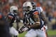Oct 5, 2013; Auburn, AL, USA; Auburn Tigers quarterback Nick Marshall (14) runs the ball during the first quarter against the Mississippi Rebels at Jordan Hare Stadium. Mandatory Credit: Shanna Lockwood-USA TODAY Sports