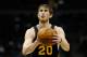 Mar 4, 2013; Milwaukee, WI, USA; Utah Jazz guard Gordon Hayward (20) during the game against the Milwaukee Bucks at the Bradley Center. Mandatory Credit: Benny Sieu-USA TODAY Sports