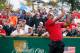 DUBLIN, OH - OCTOBER 05: Tiger Woods of the U.S. Team hits his tee shot on the eighth hole during the Day Three Foursome Matches at the Muirfield Village Golf Club on October 5, 2013 in Dublin, Ohio. (Photo by Gregory Shamus/Getty Images)