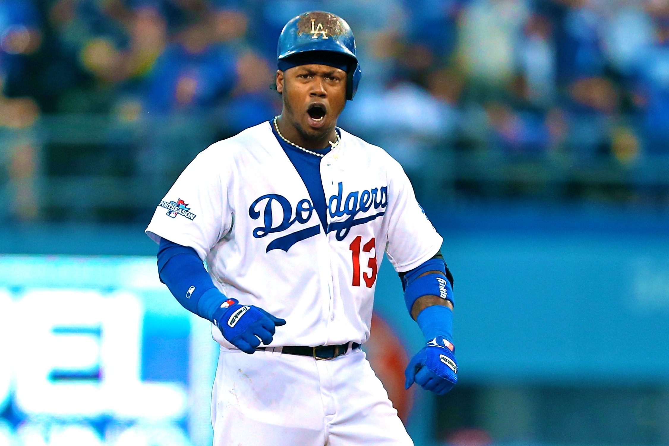 Los Angeles Dodgers Paco Rodriguez (75) during a game against the