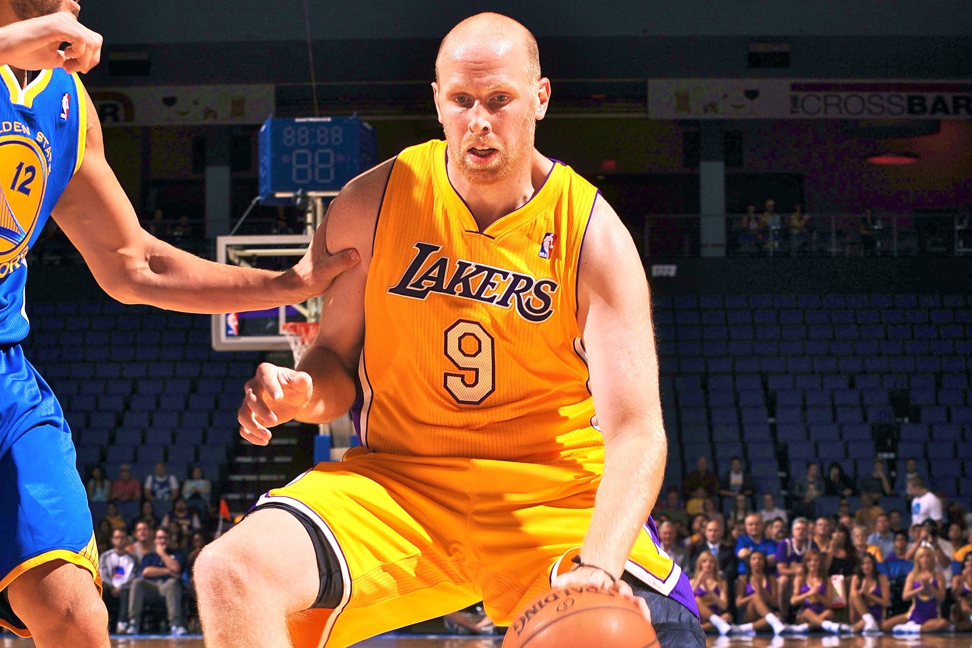 Lakers centers Chris Kaman and Robert Sacre bought a cow, and hundreds of  pounds of meat