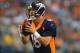 ARLINGTON, TX - OCTOBER 06: Peyton Manning #18 of the Denver Broncos at AT&T Stadium on October 6, 2013 in Arlington, Texas. (Photo by Ronald Martinez/Getty Images)