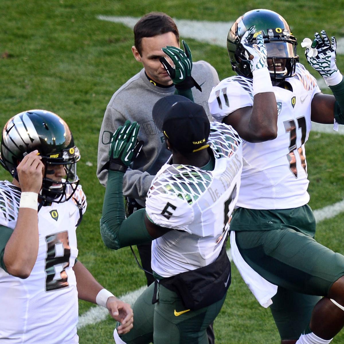 Oregon vs. Washington TV Info, Spread, Injury Updates, Game Time and