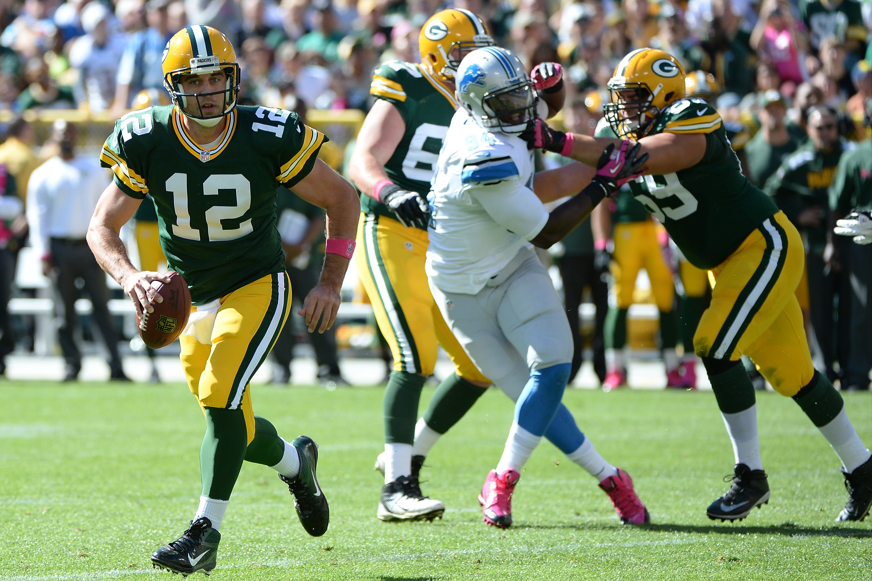 NFL Week 5 ATS picks: Packers prevail with Aaron Jones over Lions