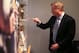 Aug 2, 2013; Canton, OH, USA; NFL commissioner Roger Goodell looks at memorabilia inside the Pro Football Hall of Fame prior to the 2013 Pro Football Hall of Fame Enshrinement at Fawcett Stadium. Mandatory Credit: Andrew Weber-USA TODAY Sports