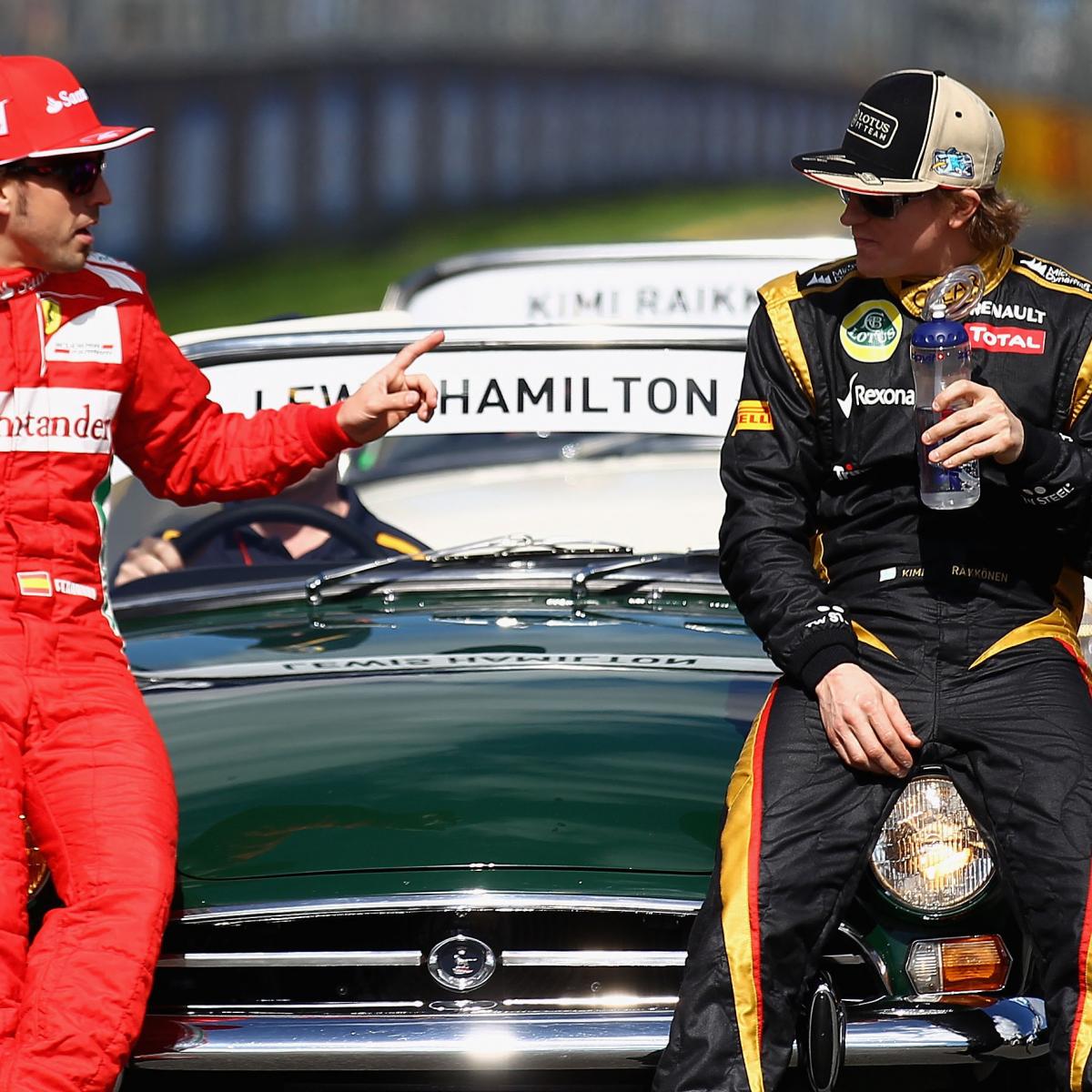 Classic Formula One 2012 Ferrari Racing Team Fernando Alonso and