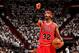 MIAMI, FL - MAY 15: Richard Hamilton #32 of the Chicago Bulls prepares to shoot a free-throw against the Miami Heat in Game Five of the Eastern Conference Semifinals during the 2013 NBA Playoffs on May 15, 2013 at American Airlines Arena in Miami, Florida. NOTE TO USER: User expressly acknowledges and agrees that, by downloading and/or using this photograph, user is consenting to the terms and conditions of the Getty Images License Agreement. Mandatory copyright notice: Copyright NBAE 2013 (Photo by Issac Baldizon/NBAE via Getty Images)