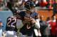 CHICAGO, IL - OCTOBER 06: Jay Cutler #6 of the Chicago Bears looks for a receiver against the New Orleans Saints at Soldier Field on October 6, 2013 in Chicago, Illinois. The Saints defeated the Bears 26-18. (Photo by Jonathan Daniel/Getty Images)