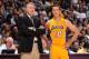 Mike D'Antoni and Steve Nash of the L.A. Lakers