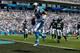 CHARLOTTE, NC - SEPTEMBER 08: Steve Smith #89 of the Carolina Panthers during their game at Bank of America Stadium on September 8, 2013 in Charlotte, North Carolina. (Photo by Streeter Lecka/Getty Images)