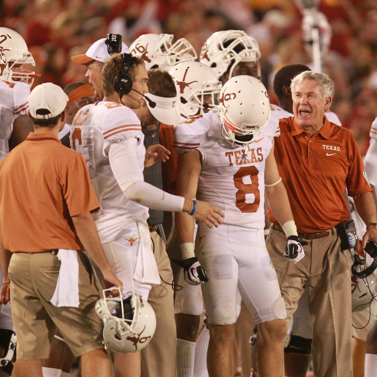 Texas Football: Midseason Grades For Players And Coaches | News, Scores ...