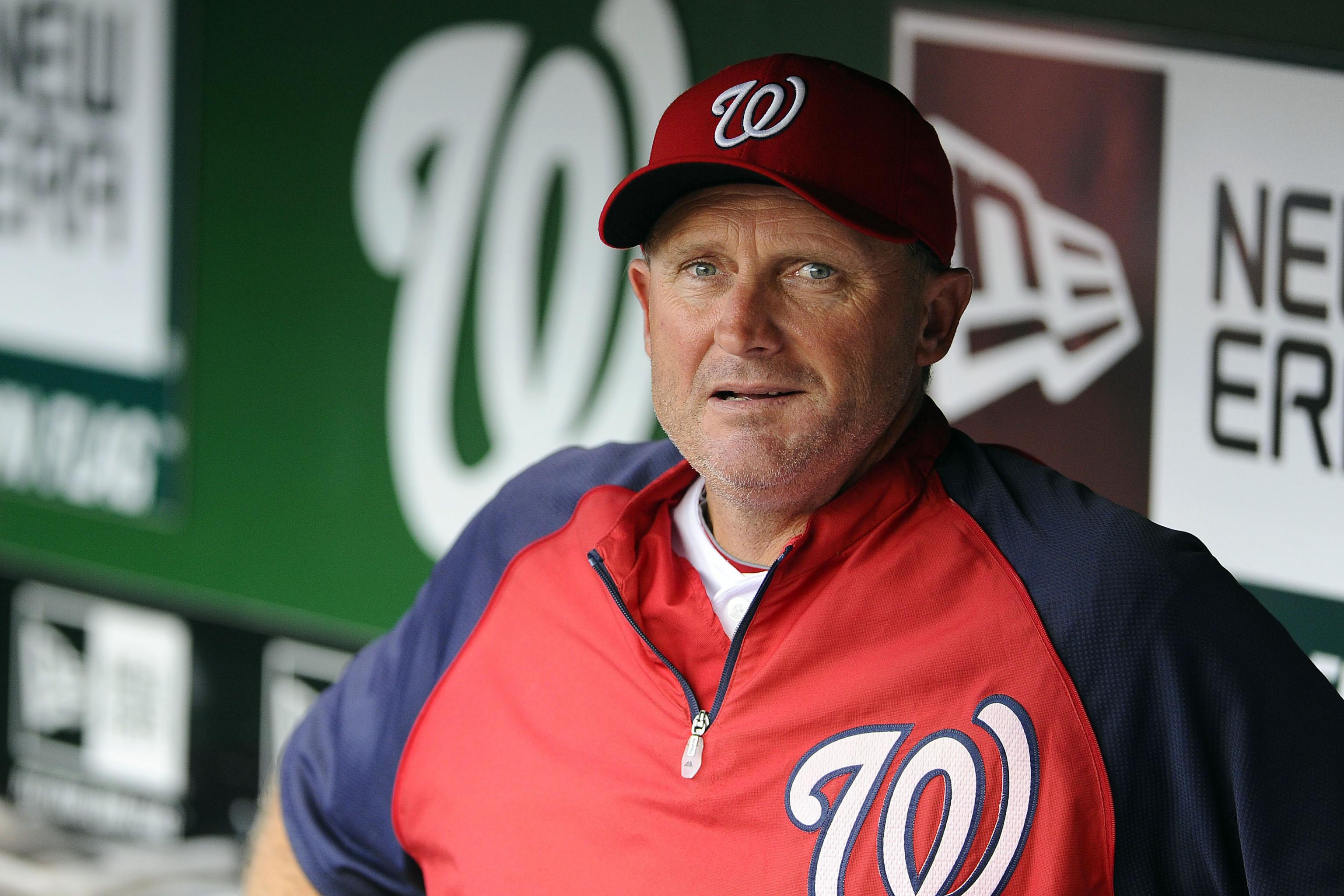 Washington Nationals' Skipper Davey Johnson And Mets' Manager