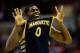 WASHINGTON, DC - MARCH 28: Jamil Wilson #0 of the Marquette Golden Eagles reacts after defeating the Miami (Fl) Hurricanes during the East Regional Round of the 2013 NCAA Men's Basketball Tournament at Verizon Center on March 28, 2013 in Washington, DC. (Photo by Win McNamee/Getty Images)