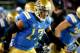 PASADENA, CA - OCTOBER 12: Brett Hundley #17 of the UCLA Bruins takes the field with teammates for the game against the California Golden Bears at the Rose Bowl on October 12, 2013 in Pasadena, California. UCLA won 37-10. (Photo by Stephen Dunn/Getty Images)