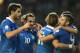 COPENHAGEN, DENMARK - OCTOBER 11: Players of Italy celebrate during the FIFA 2014 world cup qualifier between Denmark and Italy on October 11, 2013 in Copenhagen, Denmark. (Photo by Claudio Villa/Getty Images)