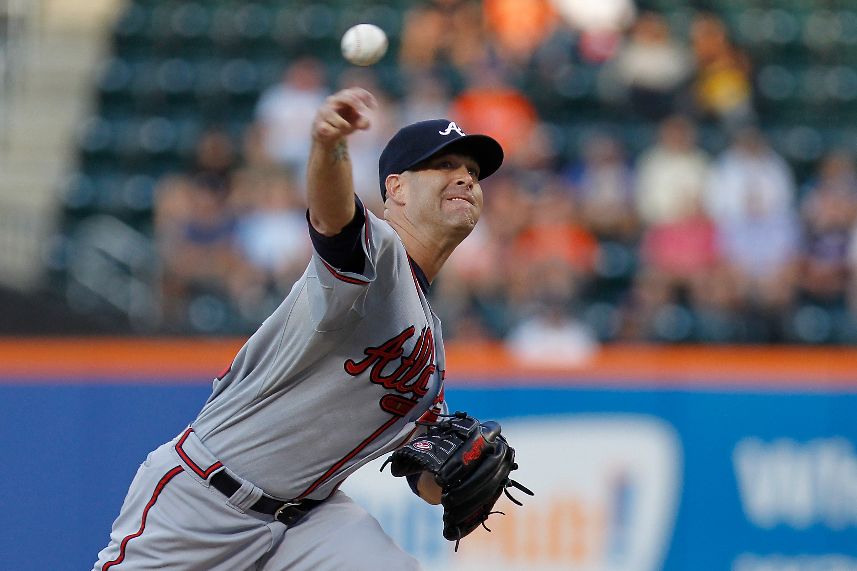 Once healthy, Tim Hudson hopes to return to Atlanta's rotation