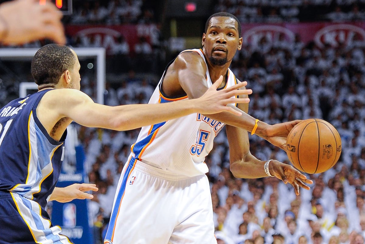 Could Kevin Durant Lead OKC Thunder in Points and Assists This Season