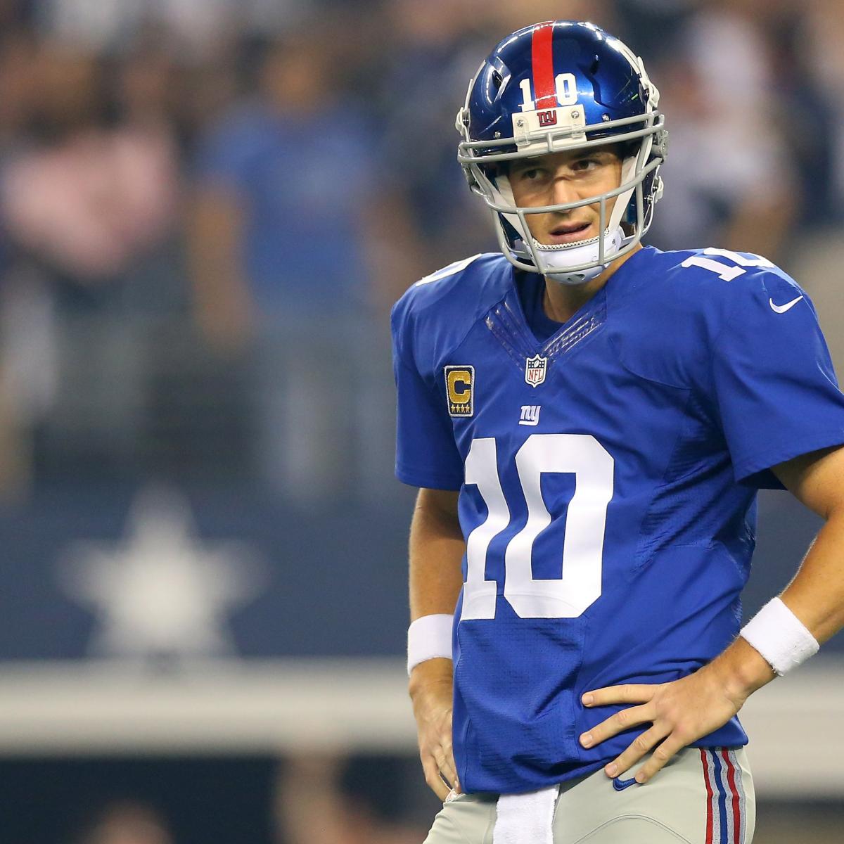 New York Giants Are Getting Exactly What They Signed Up for in QB Eli