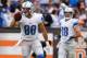 Detroit Lions tight end Joseph Fauria has already had five touchdowns to celebrate this season.