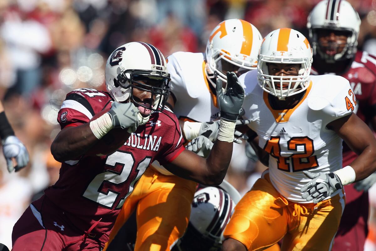 South carolina gamecocks vs tennessee volunteers complete game