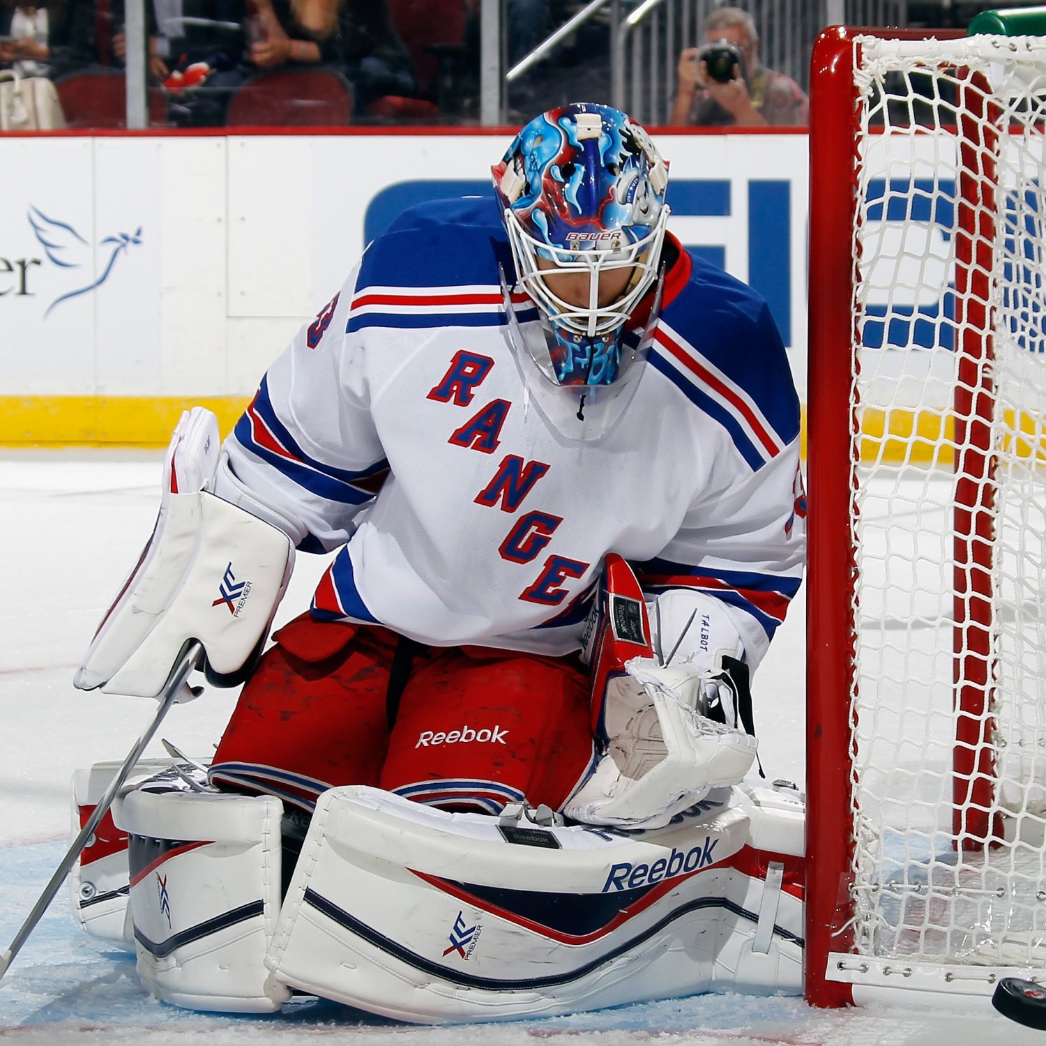 Cam Talbot makes NHL debut as Ranger's Goalie (With images)