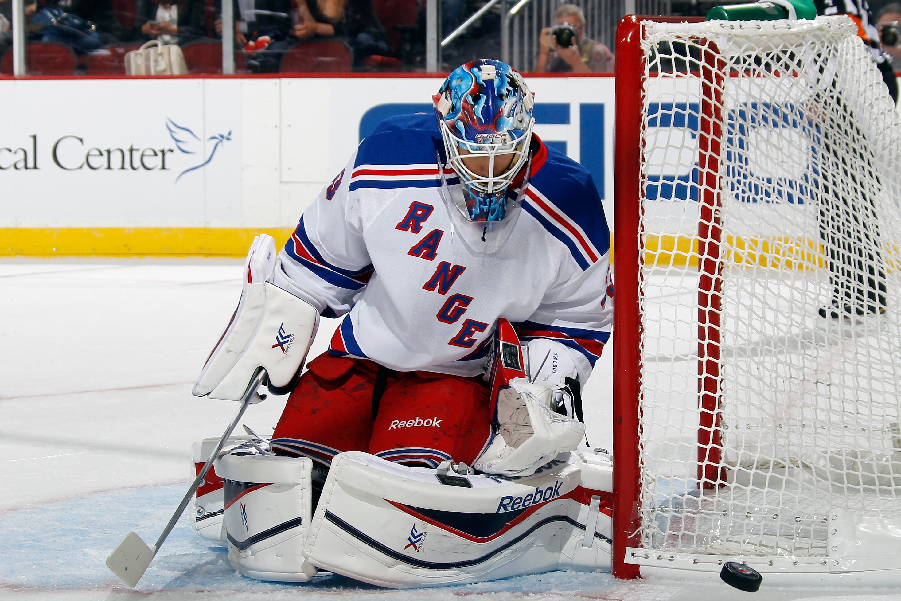 Henrik Lundqvist out vs. Flyers; rookie Cam Talbot to make NHL debut for NY  Rangers – New York Daily News