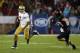 STANFORD, CA - NOVEMBER 30: Brett Hundley #17 of the UCLA Bruins in action against the Stanford Cardinal during the Pac-12 Championship game at Stanford Stadium on November 30, 2012 in Stanford, California. (Photo by Ezra Shaw/Getty Images)