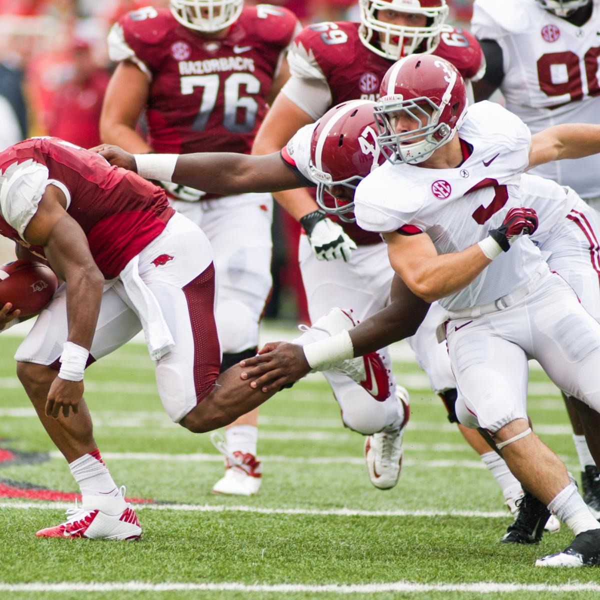 Arkansas vs. Alabama TV Info, Spread, Injury Updates, Game Time and