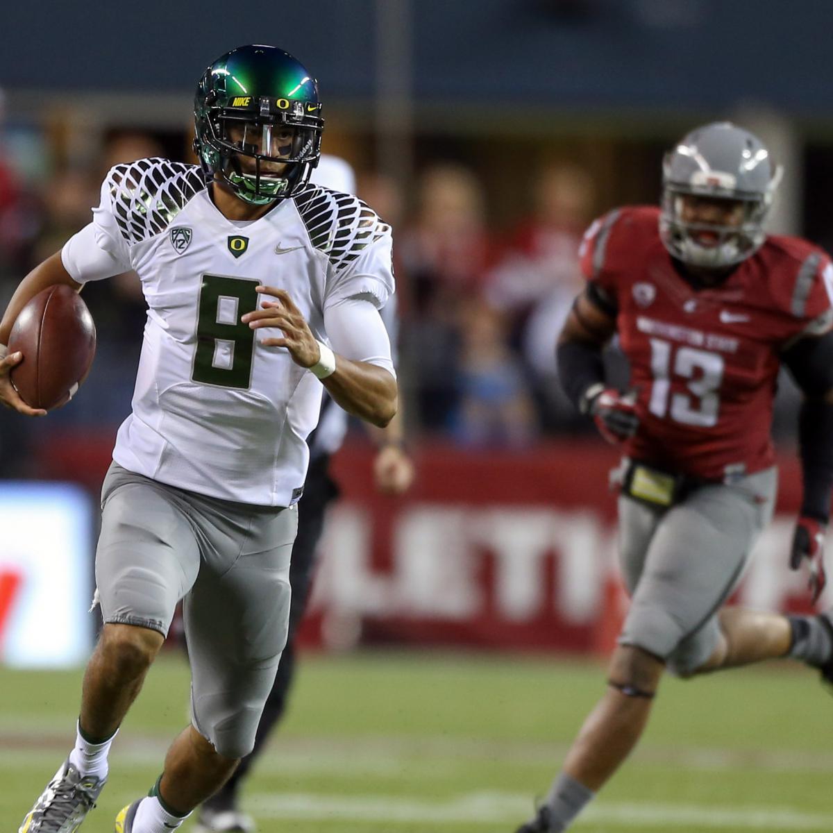 Washington State vs. Oregon: TV Info, Spread, Injury Updates, Game Time and More