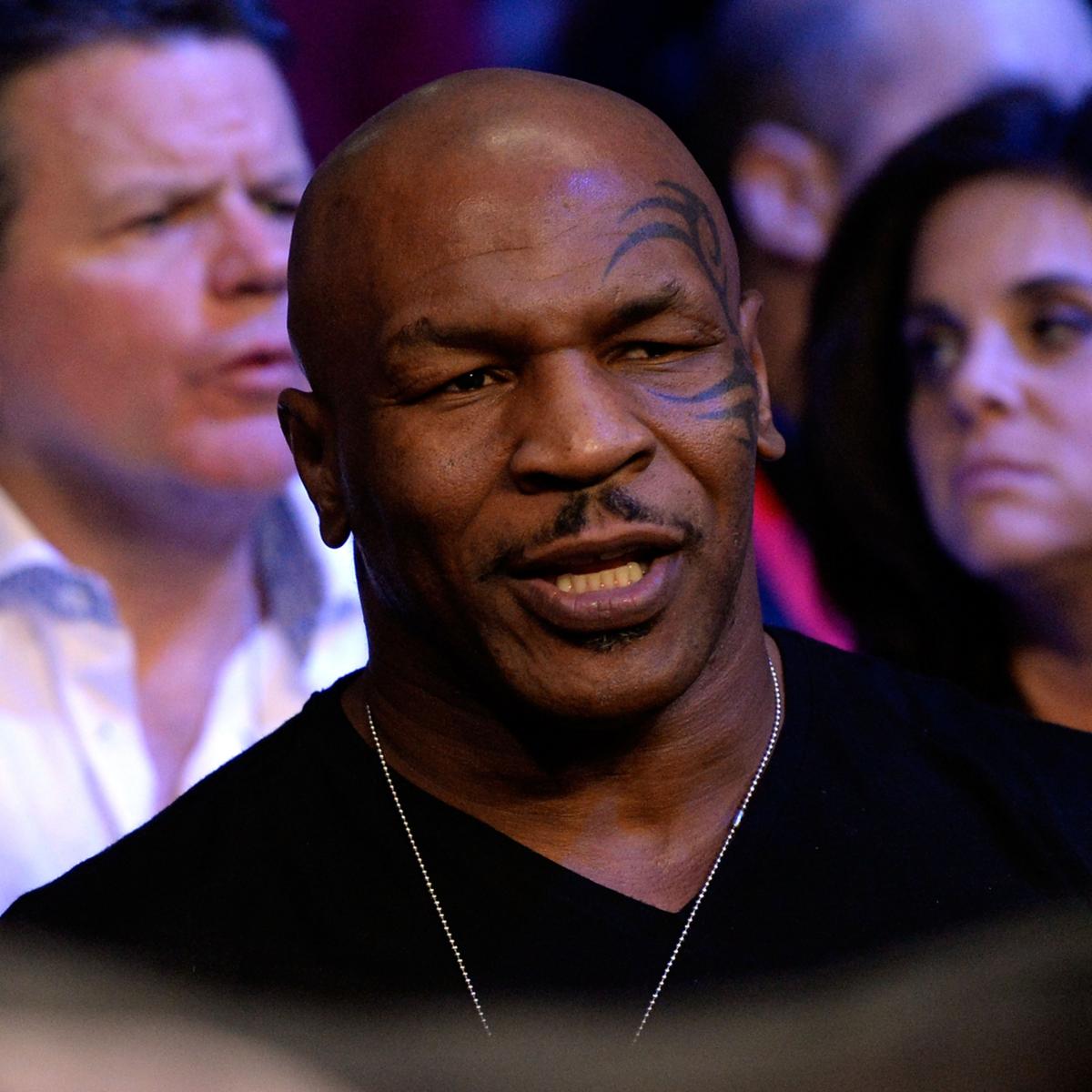Mike Tyson and Evander Holyfield Make Appearance Together on 'Larry