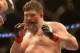 Jun 15, 2013; Winnipeg, MB, Canada; Roy Nelson fights Stipe Miocic (not pictured) during their Heavyweight bout at UFC 161 at MTS Centre. Mandatory Credit: Tom Szczerbowski-USA TODAY Sports