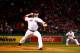 BOSTON, MA - OCTOBER 13: Clay Buchholz #11 of the Boston Red Sox pitches against the Detroit Tigers during Game Two of the American League Championship Series at Fenway Park on October 13, 2013 in Boston, Massachusetts. (Photo by Jared Wickerham/Getty Images)